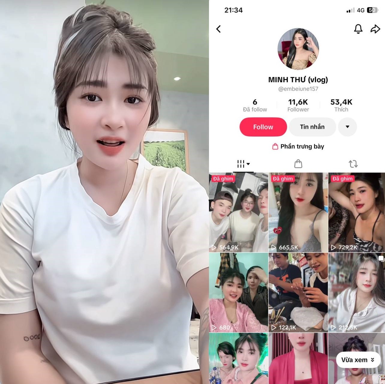 Minh Thư bị lộ clip sex triệu view