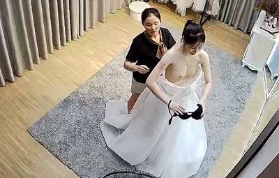 Quay Lén Hack Cam Tiệm Váy Cưới Cô Dâu Thay Đồ